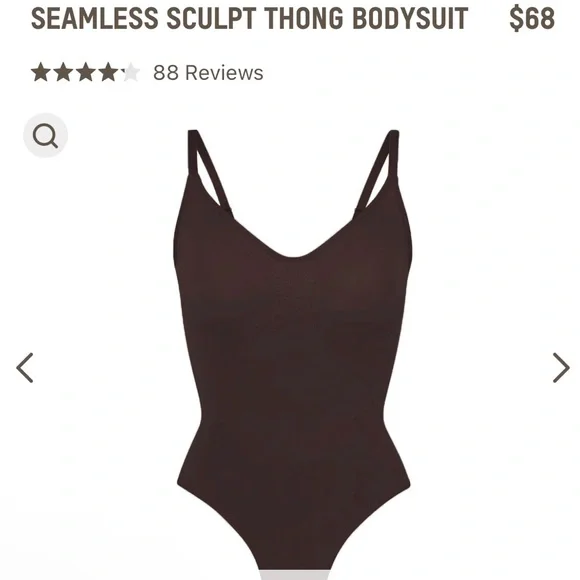 Skims seamless sculpt thong bodysuit - Picture 2 of 2